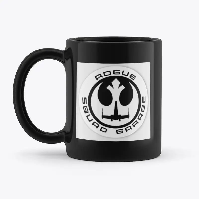 Rogue Squad Garage Round Logo Coffee Mug