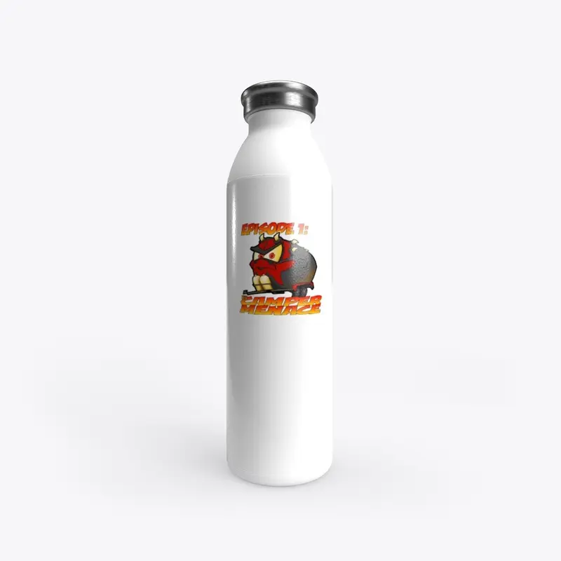 The Camper Menace Water Bottle